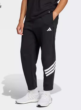 Adidas/阿迪达斯男裤新款运动休闲针织宽松长裤JD4889-JD4891
