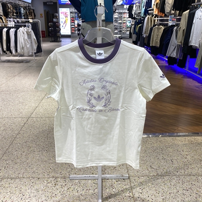 Adidas/阿迪达斯三叶草女短袖T恤