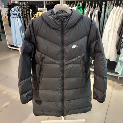 Nike/耐克男子新款中长款保暖运动休闲羽绒服 DD6789-010-077-326