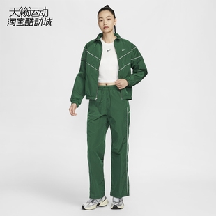 FV6305 Nike 跑步运动立领夹克外套休闲长裤 套装 FV7656 耐克女新款