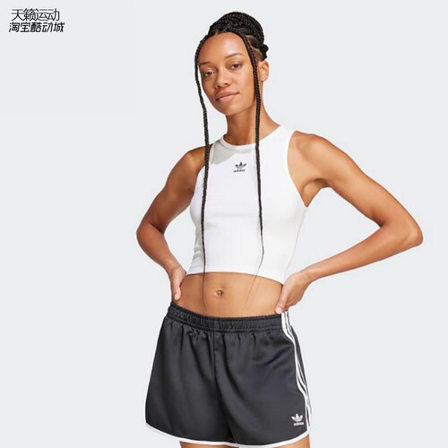 阿迪达斯三叶草女运动背心