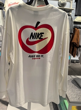 Nike/耐克女新款休闲透气运动圆领长袖T恤FD2567-FN2818-IB1670