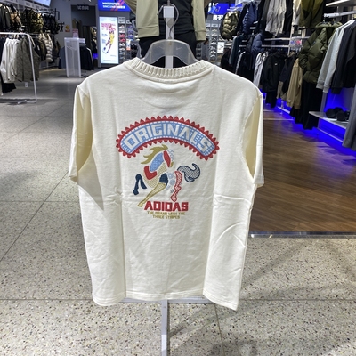 Adidas/阿迪达斯男女圆领短袖T恤