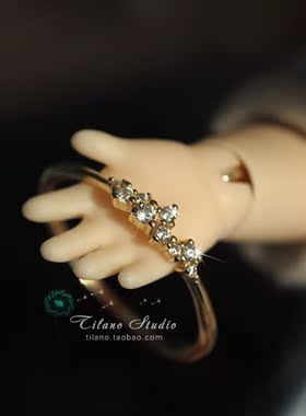 繁星复古锆石纯银指环