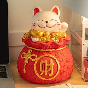 看不出来是存钱罐的防摔大人用成年人可存可取免砸款储蓄罐摆件