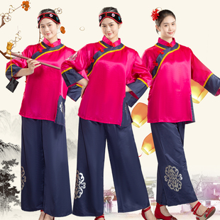 年会搞笑服装媒婆服装女老太婆演出服直播道具老太太戏剧头饰衣服