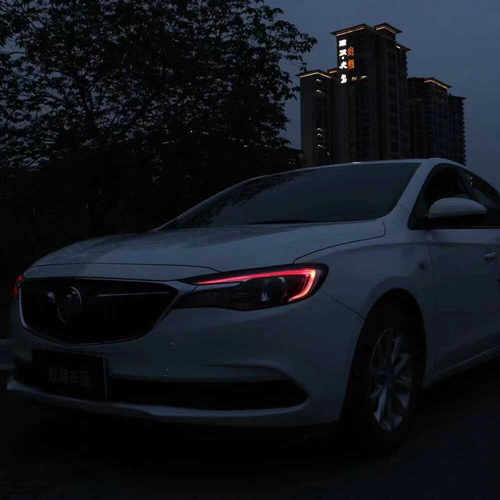 别克LED夜间行车更安全美丽