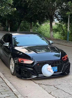 19-21年奥迪A5柠檬黄S5黄金眼RS5红色冰蓝紫色七彩日行灯恶魔眼