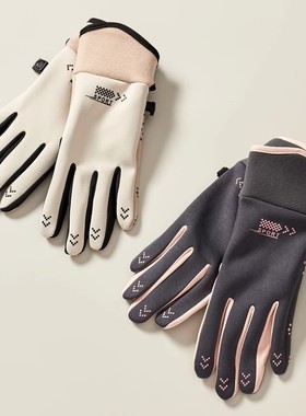 winter women men touch screen gloves fleece outdoor warm ski