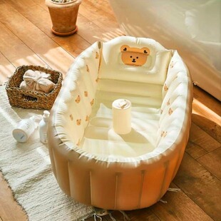 children's inflatable bathtub baby's pool foldable bate tub