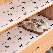 三丽鸥鞋 架防尘隔脏保护垫子抽屉橱柜内防水防霉 柜专用防潮垫纸鞋