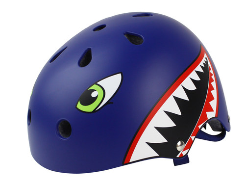 ESSEN BMX-001S儿童小孩自行车骑行头盔安全轮滑板溜冰冬季护具