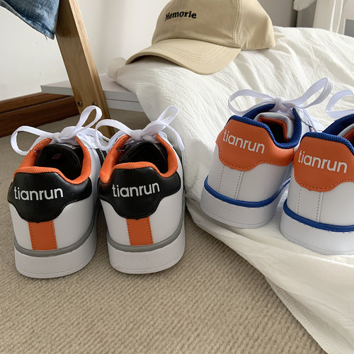 贝壳头秋季新款ins街拍小白鞋