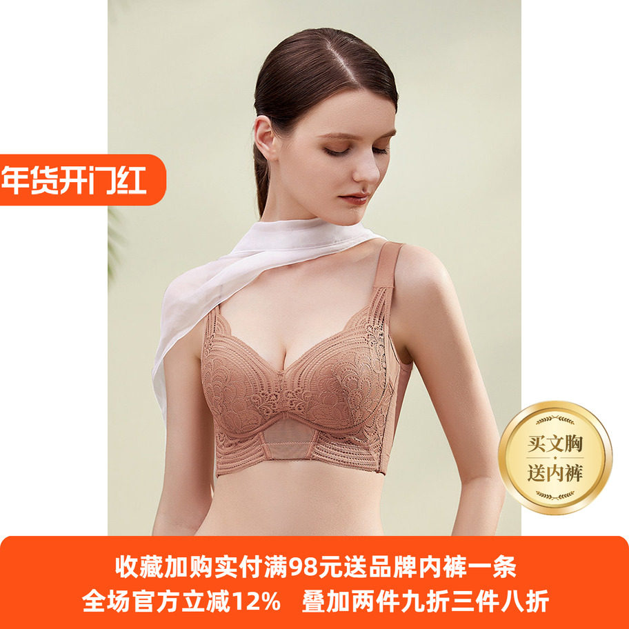 奥丝蓝黛内衣女小胸聚拢收副乳大胸显小中厚防下垂生态羽绵文胸T3,女士内衣/男士内衣/家居服,文胸,淘宝优惠券,粉丝福利购,淘宝优惠卷