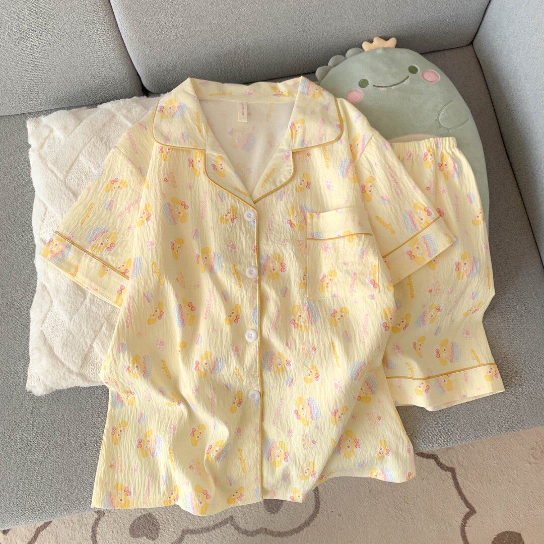 云朵棉睡衣女款2026新款夏家居服图片