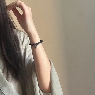 原创定制纯银扎基拉姆手绳男女饰品小样时尚INS藏式风格时尚情侣