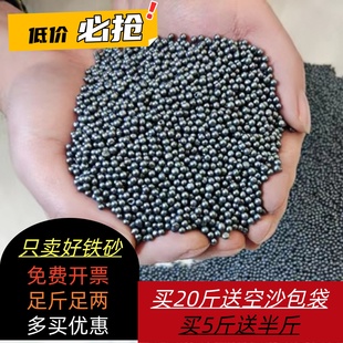 铁砂掌专用铁砂铁沙子鹰爪功寸劲咏春拳拳击钢珠配重沙袋填充钢砂