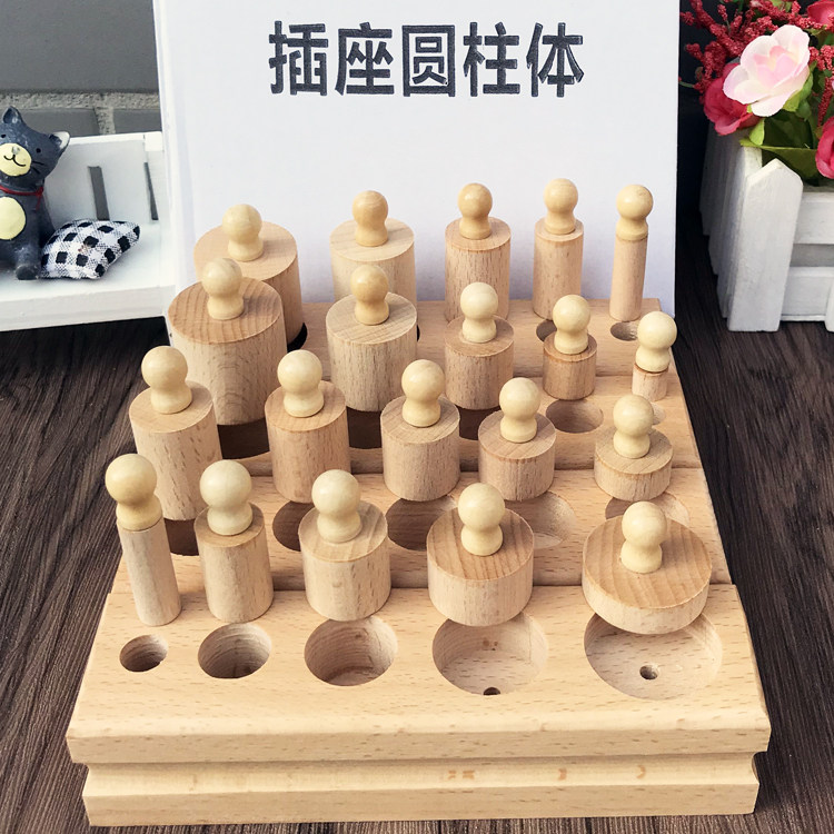 1-3蒙台蒙特梭利蒙氏教具插座圆柱体家庭装宝宝益智早教积木玩具,玩具/童车/益智/积木/模型,早教教具/早教套装,淘宝优惠券,粉丝福利购,淘宝优惠卷