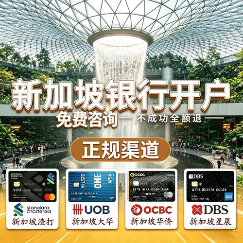 新加坡个人户开户华侨渣打大华汇丰花旗星展代办注册银行海外银行