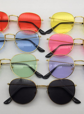 墨镜复古风海洋片全框太阳眼镜