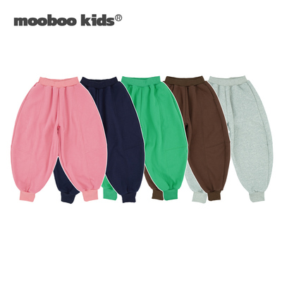 本期主推超厚一体绒一条过冬的软软糯糯锥形收口运动裤