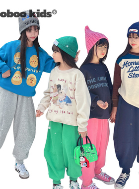 MoobooKids_好穿的加绒卫衣系列儿童冬季男童女童红色卫衣