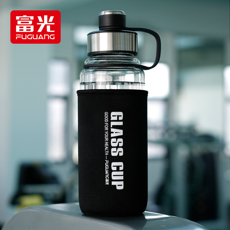 富光大容量玻璃杯单层耐热1L家用男士泡茶杯过滤大号水瓶便携水杯|msdalam kategori pinggan mangkuk, Cup/cawan/cerek, Glass - dari Buy2taobao.com untuk memberikan perkhidmatan ejen Taobao profesional membeli