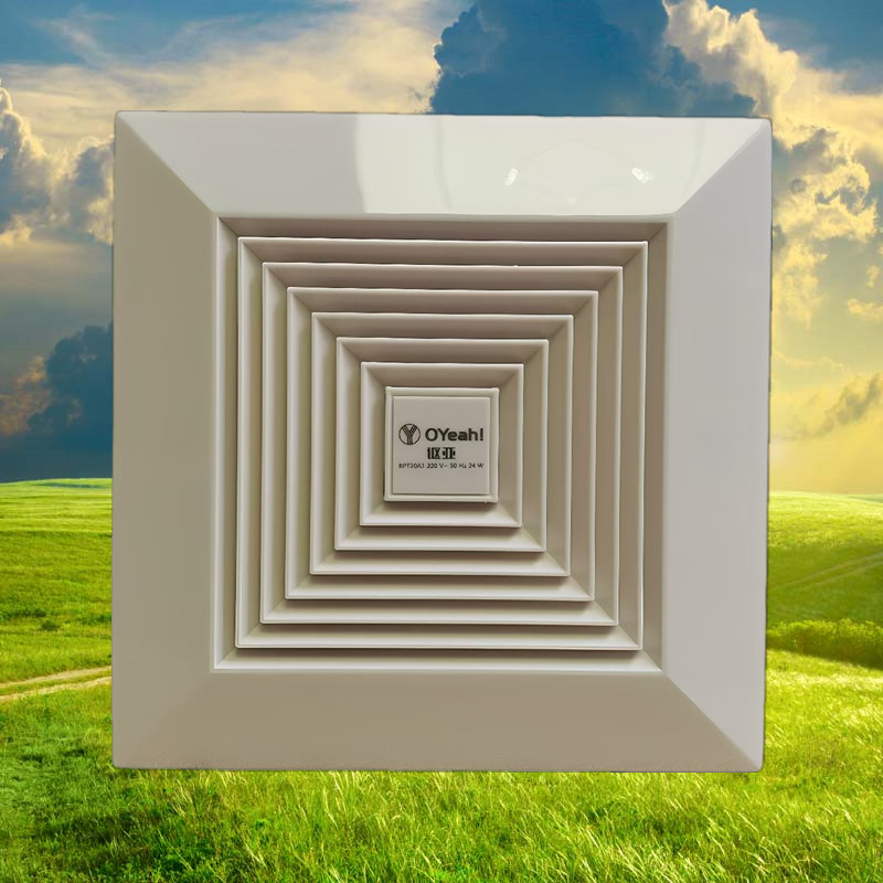 讴亚滚珠轴承换气扇卫生间浴室办公室10寸天花管道排气扇BPT25A1