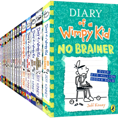 小屁孩日记1-20英语课外读物