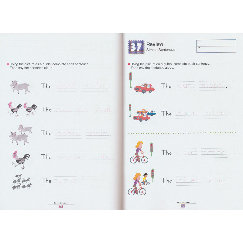 Kumon My Book of Writing Words Sentences Workbook - Product image 5
