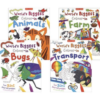 儿童涂色书艺术启蒙幼儿美育