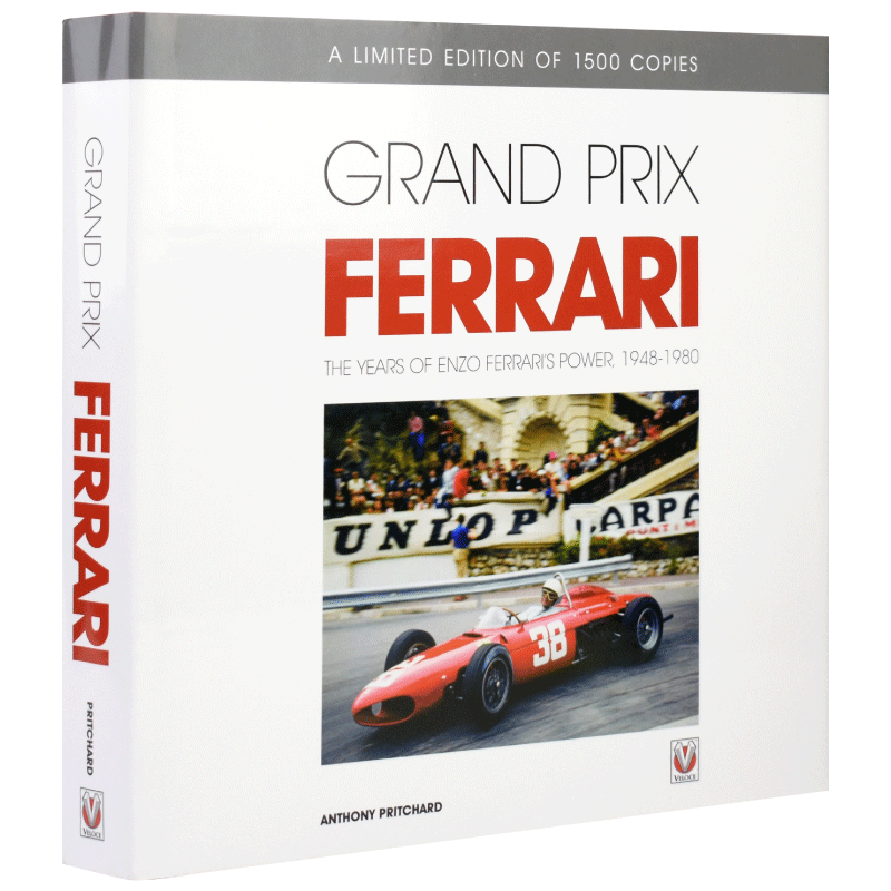 Grand Prix Ferrari 法拉利赛车大奖赛发展历史记录书籍 1500册限量版 英文原版百科科普书 赛车爱好者专属纪念册