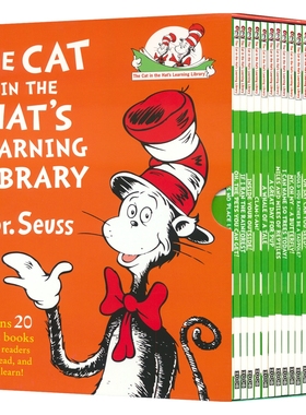The Cat In The Hat's Learning Library 戴帽子的猫科普图书馆20册 Dr. Seuss 苏斯博士系列 英语韵文 科学启蒙 英文原版儿童绘本