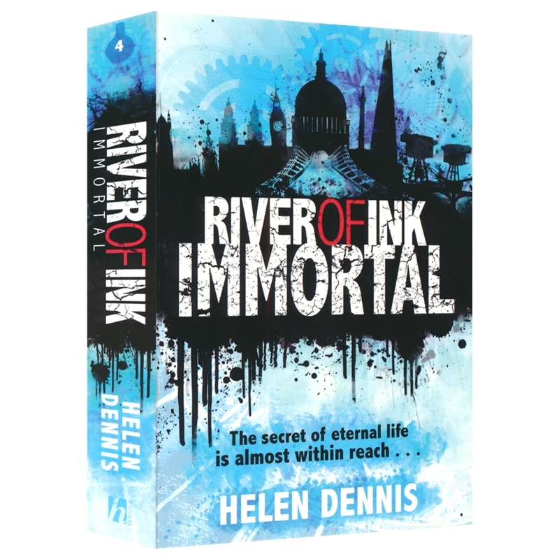 Helen Dennis River of Ink 4 Immortal 不朽 冒险故事 青少年英语章节小说 英文原版进口儿童图书