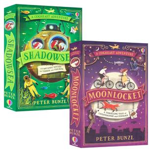 英语章节书 进口儿童图书 Moonlocket 齿轮之心冒险系列 Adventures Shadowsea 英文原版 蒸汽朋克奇幻冒险小说 Cogheart