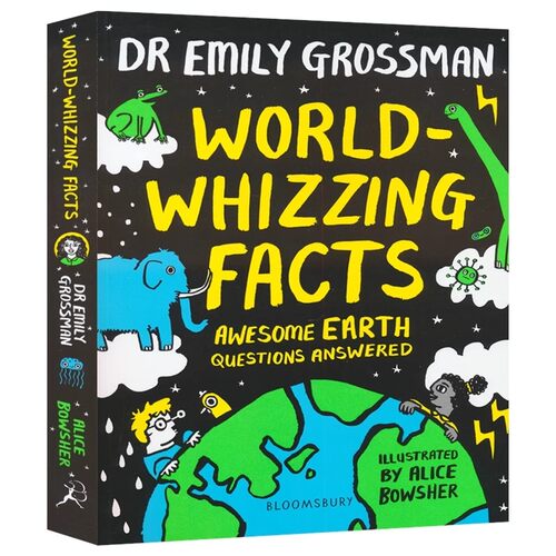 World-whizzing Facts  Awesome Earth Questions Answered 世界趣闻 关于地球的奇妙重要问题 少儿趣味科普 课外读物 英文原版