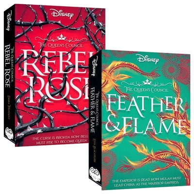 Disney The Queen's Council 女王御前会议系列 叛逆玫瑰 羽毛与火焰 青少年章节小说 迪士尼公主故事新编 英文原版进口儿童图书