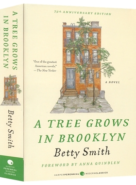A Tree Grows in Brooklyn 75th Anniversary Edition 布鲁克林有棵树 75周年纪念版 现代文学 经典成长小说 英文原版进口图书
