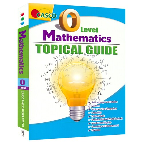 Casco O Level Mathematics Topical Guide O水准数学专题指南 新加坡数学 初中练习册 例题精讲精练 英文原版进口图书