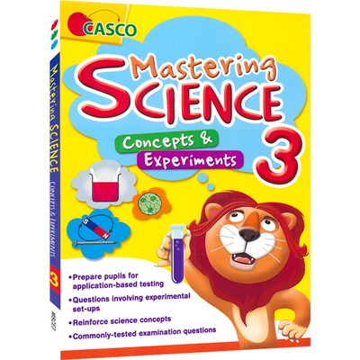 【自营】Casco Mastering Science Concepts & Experiments 3-6 新加坡科学 概念和实验 3-6年级 英文课外练习 英文原版进口图书