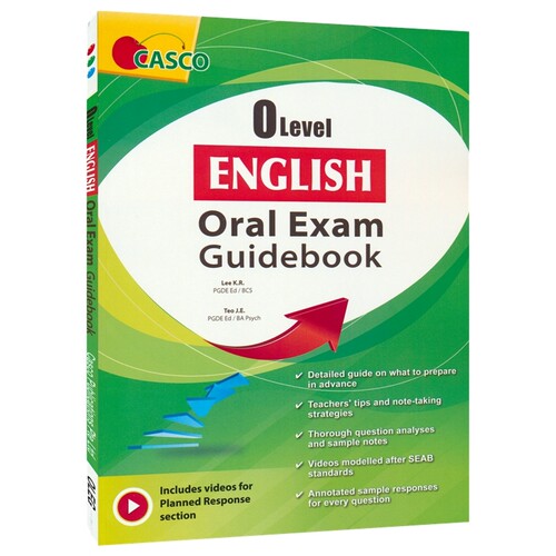 Casco O Level English Oral Guidebook 新加坡英语 GCE O水准英语口语考试完全指南 英文原版进口图书