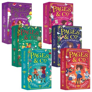 Pages & Co. 穿梭童话故事集 1-6 童话历险 奇幻儿童文学 英语课外阅读 章节小说 英文原版进口儿童图书
