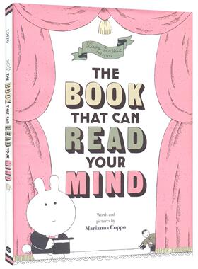 The Book That Can Read Your Mind 能读懂你心思的书 读心之书 Marianna Coppo 意大利插画师 精装绘本 英文原版进口儿童图书