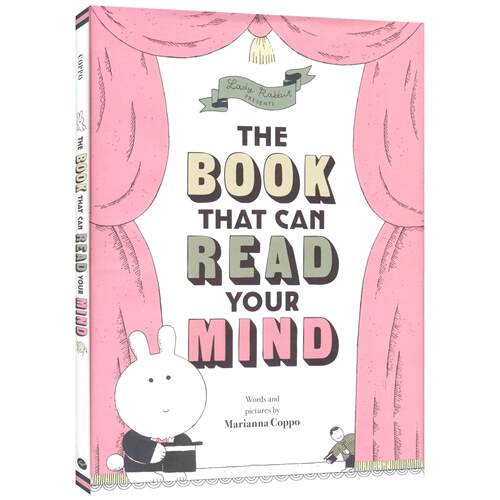 The Book That Can Read Your Mind 能读懂你心思的书 读心之书 Marianna Coppo 意大利插画师 精装绘本 英文原版进口儿童图书