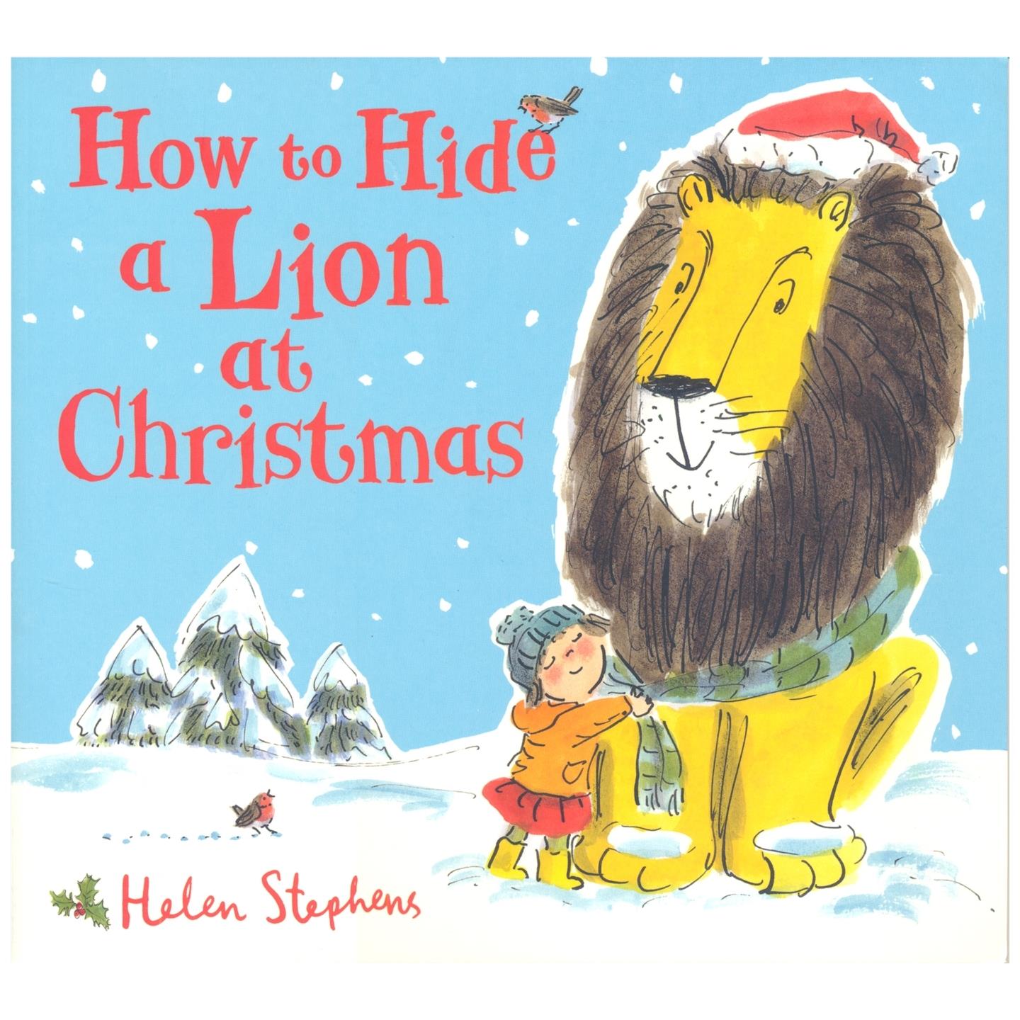 How to hide a lion at Christmas 如何在圣诞节把狮子藏起来 英文原版进口绘本 亲子共读早教图画书 儿童英语启蒙读物