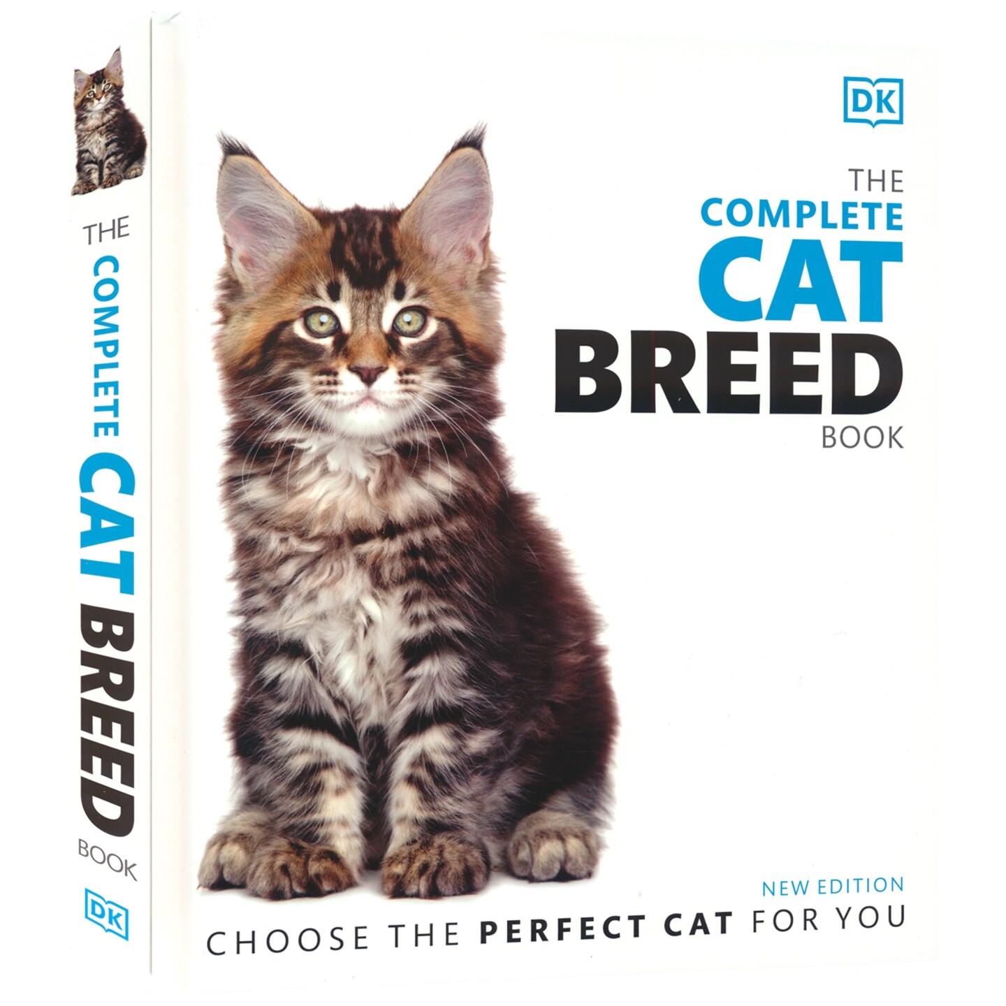 DK 猫咪百科 The Complete Cat Breed Book 养猫实用必备指南 健康知识 超140个猫猫品种 完整收录介绍 精装全彩 英文原版进口图书