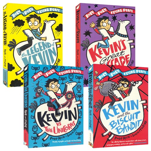 Max and Kevin 马克斯和凯文系列1-4 The Legend of Kevin 桥梁书 初级章节小说 中小学英语课外读物 英文原版进口儿童图书