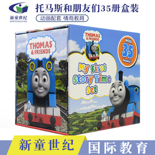 Friends Time 6岁 幼儿情绪管理性格培养 Thomas First 动画故事 托马斯和朋友们英文绘本35册 小火车原版 Story 英文原版