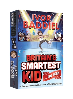 Britain's Smartest Kid ... On Ice! 英国最聪明的孩子在冰上 章节小说 冒险故事 青少年英语课外读物 英文原版进口儿童图书