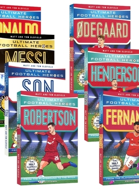 Matt And Tom Oldfield Ultimate Football Heroes Fernandes 足球明星人物传记 儿童励志章节书小说 英文原版进口图书